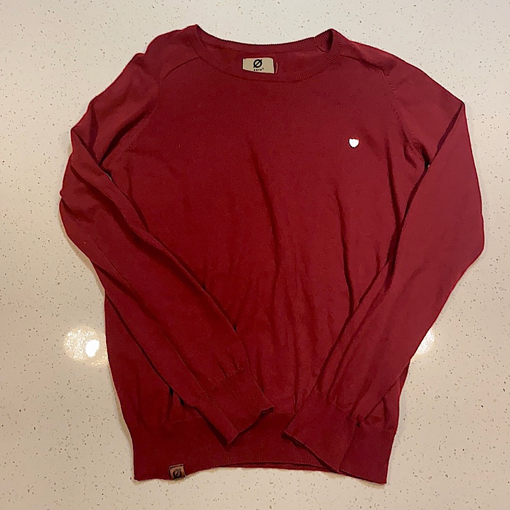 High Quality ZERO Red Long Sleeve Shirt
